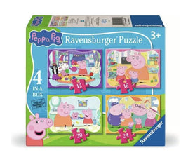 Peppa Pig 4 In a Box Puzzle - ToyTime