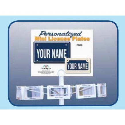 Personalized Mini License Plates Names (A - B) MIssouri - ToyTime