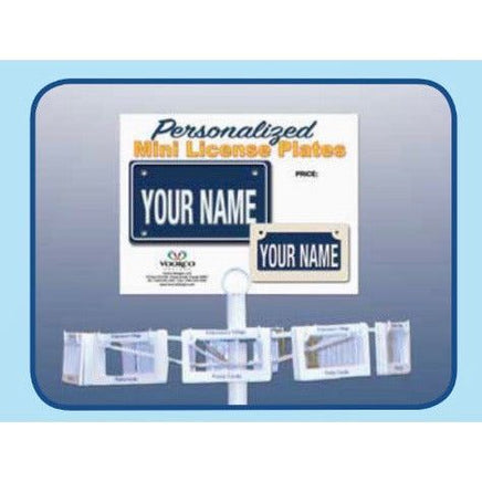 Personalized Mini License Plates Names (A - B) Nebraska - ToyTime