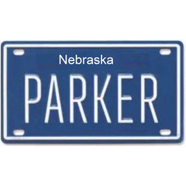 Personalized Mini License Plates Names (H - K) Nebraska - ToyTime