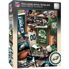 Philadelphia Eagles Locker Room Puzzle - ToyTime