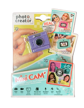 Photo Creator Mini Digital Camera Purple - ToyTime