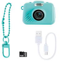 Photo Creator Mini Digital Camera Teal - ToyTime