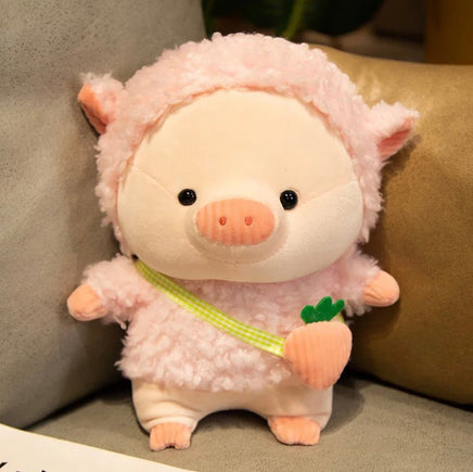 Pig Soft Stuffed Animal Plush Toy With Sweater Accessories - ToyTime