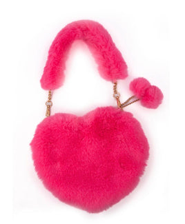 Pinky Promise Furry Fuchsia Purse - ToyTime