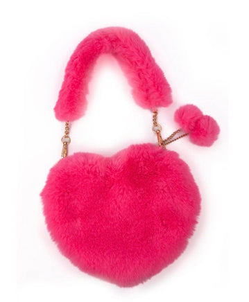 Pinky Promise Furry Fuchsia Purse - ToyTime