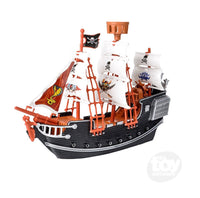 Pirate Boat playset 10 inch - ToyTime