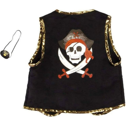 Pirate vest with eye patch 4/7 - ToyTime