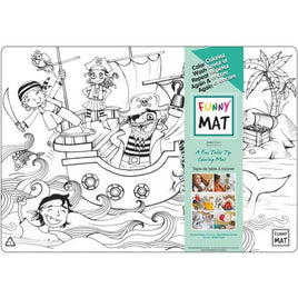 Pirates Coloring/Washable Funny Mat - ToyTime