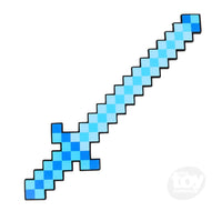Pixel Foam Sword Minecraft 18 inch - ToyTime