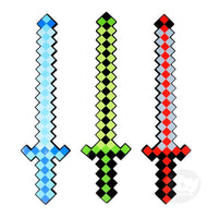 Pixel Foam Sword Minecraft 18 inch - ToyTime