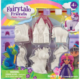 Plaster Paint Kit 6 piece Fairytale Friends - ToyTime