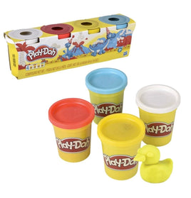 Play Doh Set Purple, Light Blue, Red, and Orange - ToyTime