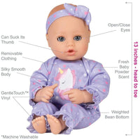 Playtime Babies Unicorn Glitte - ToyTime