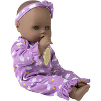 PlayTime Purple Dreams Baby Doll, Doll Clothes & Accessories Set - ToyTime