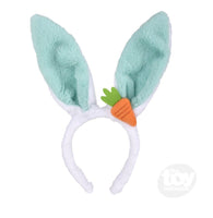 Plush Bunny Ears With Carrot Assortment - ToyTime