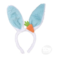 Plush Bunny Ears With Carrot Assortment - ToyTime