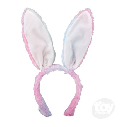 Plush Cotton Candy Bunny Ears - ToyTime