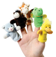 Plush Finger Puppets - ToyTime