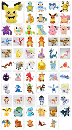 Pokemon Plush Toys 8 - 15 inch Character - ToyTime