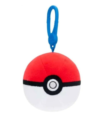 Pokemon Pokeball Plush Clip - ToyTime
