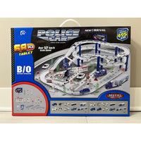 Police Car Metal Classic Track Set 68 PCS - ToyTime