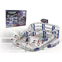 Police Car Metal Classic Track Set 68 PCS - ToyTime