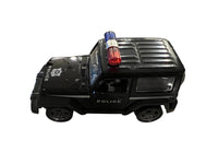 Police Car Pull back die - cast door open function 1:32 - ToyTime