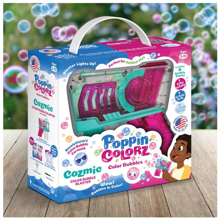 Poppin Colors Cozmic Bubble Blaster - ToyTime