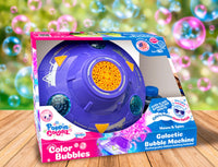 Poppin Colorz Galactic Color Bubble Machine - ToyTime