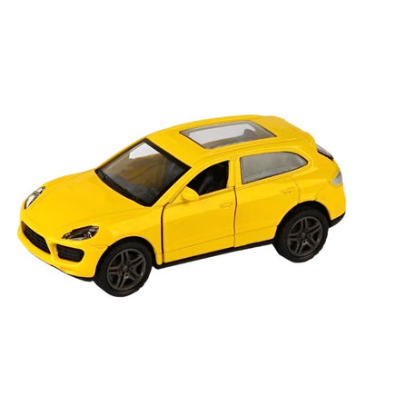 Porsche Cayenne Pull back die cast car, 3 door open function 1:32 - ToyTime