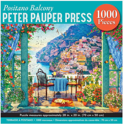 Positano balcony 1000pc puzzle - ToyTime