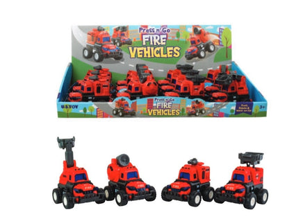 Press N Go Fire Vehicle - ToyTime