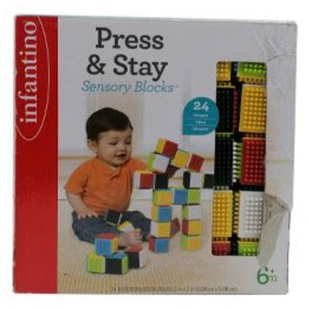 Press & Stay Sensory Blocks - ToyTime