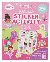 Pretty Pink Toddler Sticker Activity Book - ToyTime