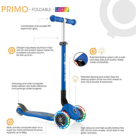 Primo Foldable Lights Navy Blue..@Globbler - ToyTime