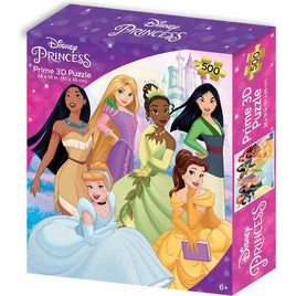 Princess Disney 3D Jigsaw Puzzle 500pc - ToyTime