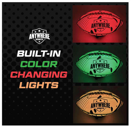 Pro Glow Light Up Football Size 6 - ToyTime