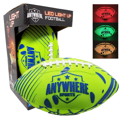 Pro Glow Light Up Football Size 6 - ToyTime