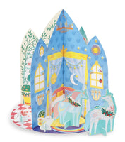Puffy Sticker 3D Playhouse Unicorn Palace - ToyTime