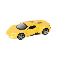 Pull back Alloy die - cast metal LYKAN car, door open function 1:32 - ToyTime