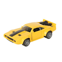 Pull back die - cast metal Dodge car, door open function 1:32 - ToyTime