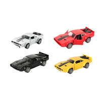 Pull back die - cast metal Dodge car, door open function 1:32 - ToyTime