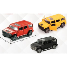 Pull back die - cast metal Hummer Car - ToyTime