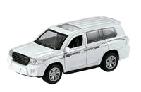 Pull back die - cast metal Land Cruiser 2016 car, door open function 1:32 - ToyTime