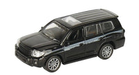 Pull back die - cast metal Land Cruiser 2016 car, door open function 1:32 - ToyTime