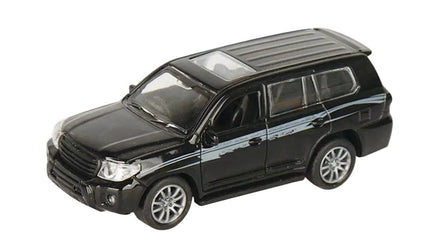Pull back die - cast metal Land Cruiser 2016 car, door open function 1:32 - ToyTime