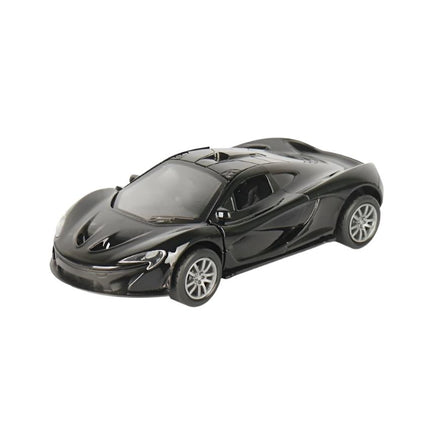 Pull back die - cast metal McLaren car, door open function 1:32 - ToyTime