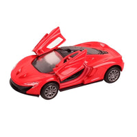 Pull back die - cast metal McLaren car, door open function 1:32 - ToyTime