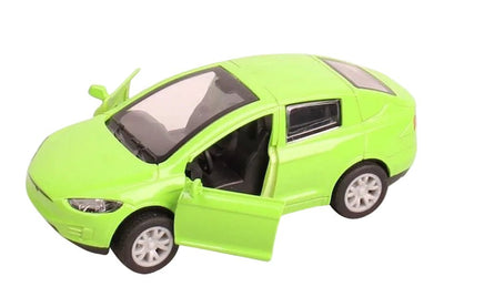 Pull back die - cast Metal Mustang Car door open function 1:32 - ToyTime
